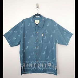 Short Sleeve Shirt Coconut Pier by Top Image USA